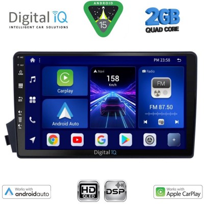 DIGITAL IQ BXC 3650_CPAA (9inc) MULTIMEDIA TABLET for SSANGYONG ACTYON – KYRON mod. 2006-2015