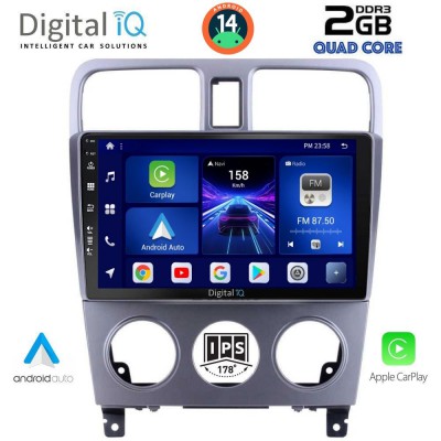 DIGITAL IQ BXC 3661_CPAA (9inc) MULTIMEDIA TABLET for SUBARU FORESTER  mod. 2002-2008