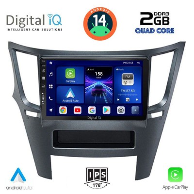 DIGITAL IQ BXC 3667_CPAA (9inc) MULTIMEDIA TABLET for SUBARU LEGACY – OUTBACK mod. 2009>