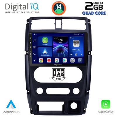 DIGITAL IQ BXC 3678_CPAA (9inc) MULTIMEDIA TABLET for SUZUKI JIMNY mod. 2007-2017