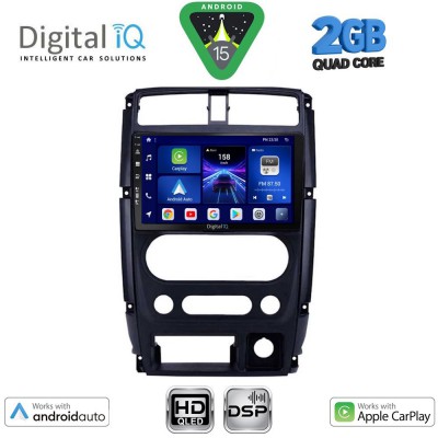 DIGITAL IQ BXC 3678_CPAA (9inc) MULTIMEDIA TABLET for SUZUKI JIMNY mod. 2007-2017