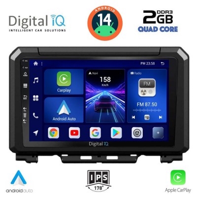 DIGITAL IQ BXC 3679_CPAA (9inc) MULTIMEDIA TABLET for SUZUKI JIMNY mod. 2017>