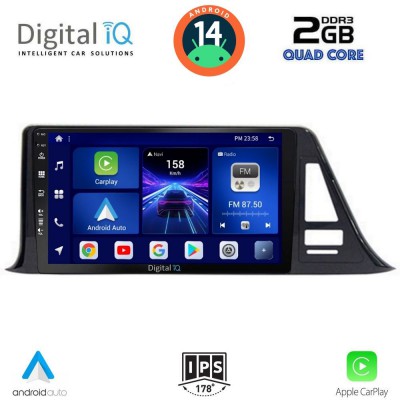 DIGITAL IQ BXC 3709_CPAA (9inc) MULTIMEDIA TABLET for TOYOTA CH-R mod. 2017>