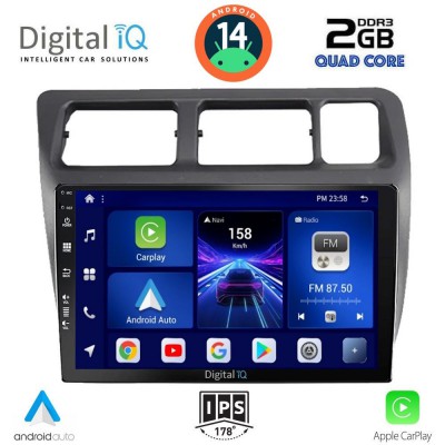 DIGITAL IQ BXC 3710_CPAA (9inc) MULTIMEDIA TABLET for TOYOTA COROLLA mod. 1992-1997