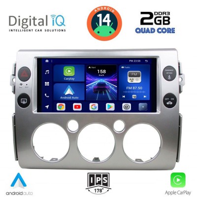 DIGITAL IQ BXC 3717_CPAA (9inc) MULTIMEDIA TABLET for TOYOTA FJ CRUISER mod. 2007-2013