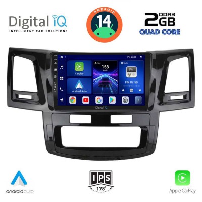 DIGITAL IQ BXC 3720_CPAA (9inc) MULTIMEDIA TABLET for TOYOTA HILUX mod. 2005-2016
