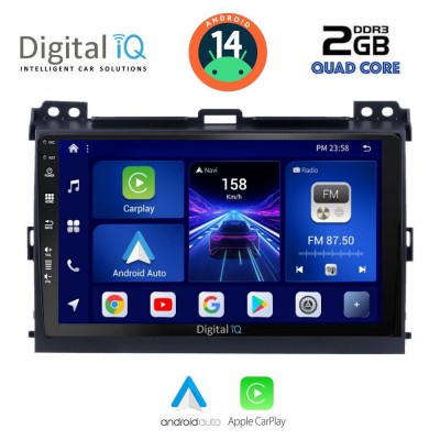 DIGITAL IQ BXC 3723_CPAA (9inc) MULTIMEDIA TABLET for TOYOTA LANDCRUISER mod. 2002-2008