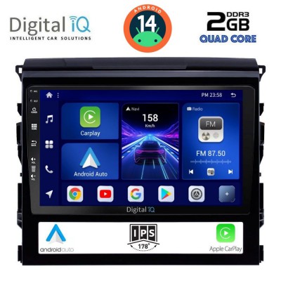 DIGITAL IQ BXC 3725_CPAA (9inc) MULTIMEDIA TABLET for TOYOTA LANDCRUISER mod. 2016-2019
