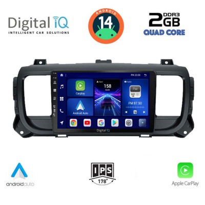 DIGITAL IQ BXC 3729_CPAA (9inc) MULTIMEDIA TABLET for CITROEN JUMPY-SPACETOURER – PEUGEOT EXPERT-TRAVELLER – TOYOTA PROACE mod.2016>