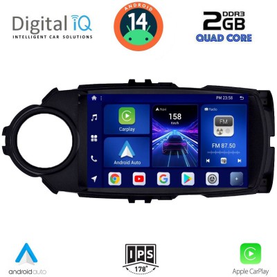 DIGITAL IQ BXC 3737FL_CPAA (9inc) MULTIMEDIA TABLET for TOYOTA YARIS mod. 2015-2020