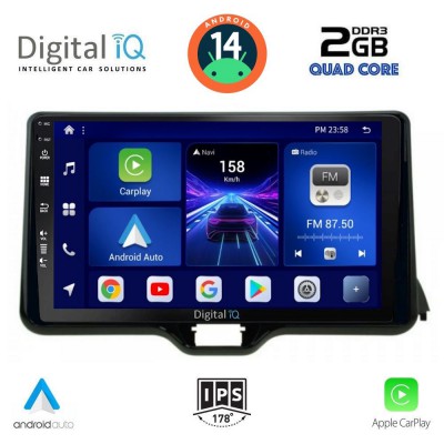 DIGITAL IQ BXC 3738_CPAA (10inc) MULTIMEDIA TABLET for TOYOTA YARIS mod. 2020>
