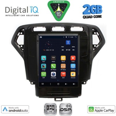 DIGITAL IQ BXC 3957_CPAA TESLA STYLE for FORD MONDEO mod. 2007-2010