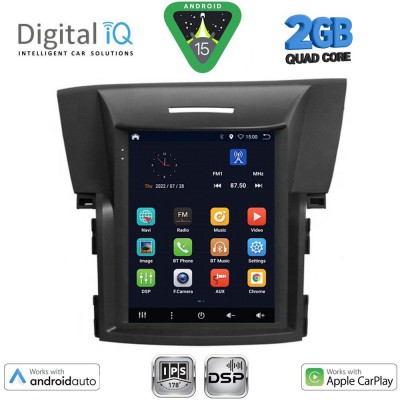 DIGITAL IQ BXC 3978_CPAA TESLA STYLE for HONDA CRV mod. 2012-2017