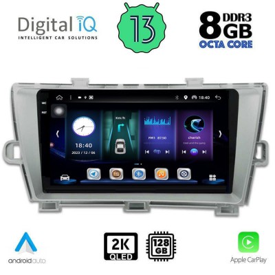 DIGITAL IQ BXF 8726_CPAA (9inc) MULTIMEDIA TABLET for TOYOTA PRIUS mod. 2009-2015