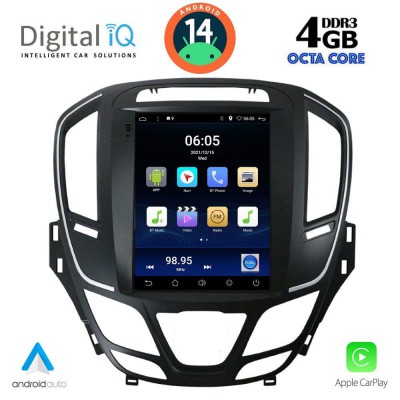 DIGITAL IQ BXF 6915_CPAA TESLA STYLE  for OPEL INSIGNIA II  2014-2017