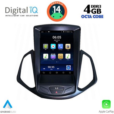 DIGITAL IQ BXF 6966_CPAA TESLA STYLE for FORD ECOSPORT mod. 2012-2018