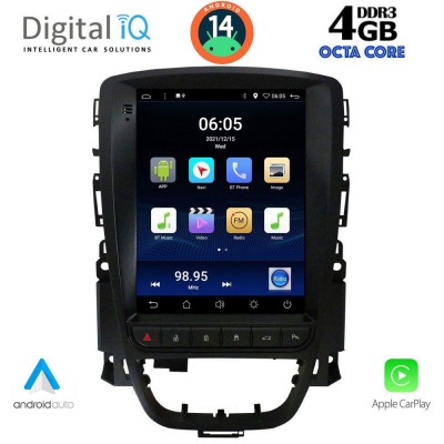 DIGITAL IQ BXF 6972_CPAA TESLA STYLE  for OPEL ASTRA J  2011-2016