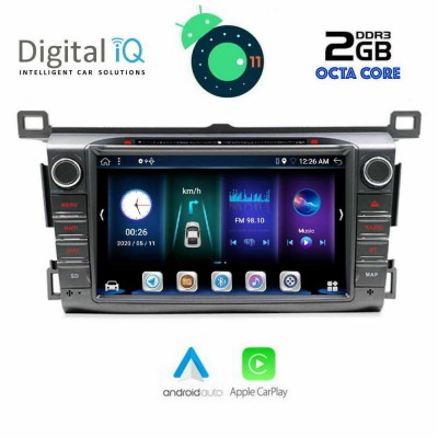 DIGITAL IQ BXE 524_CPA (8'' DVD) MULTIMEDIA SYSTEM for TOYOTA RAV 4 mod. 2013-2019