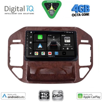DIGITAL IQ BXF 16444W_CPAA (9inc) MULTIMEDIA TABLET for MITSUBISHI PAJERO mod. 1999-2006