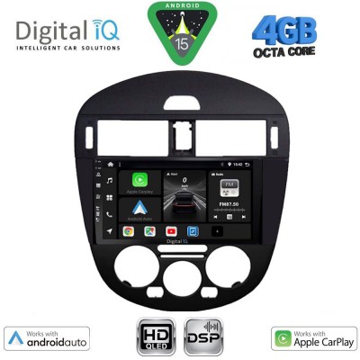 DIGITAL IQ BXF 16470AC_CPAA (9inc) MULTIMEDIA TABLET for NISSAN PULSAR mod. 2014-2020 with A/C