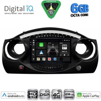 DIGITAL IQ BXF 17063_CPAA (9inc) MULTIMEDIA TABLET for MINI COOPER (R50-R52-R53) mod. 2000-2006