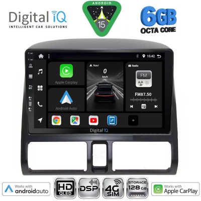 DIGITAL IQ BXF 17196_CPAA CLIMA (9inc) MULTIMEDIA TABLET for HONDA CRV mod. 1996-2006