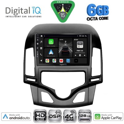 DIGITAL IQ BXF 17231_CPAA CLIMA (9inc) MULTIMEDIA TABLET for HYUNDAI i30 mod. 2007-2012