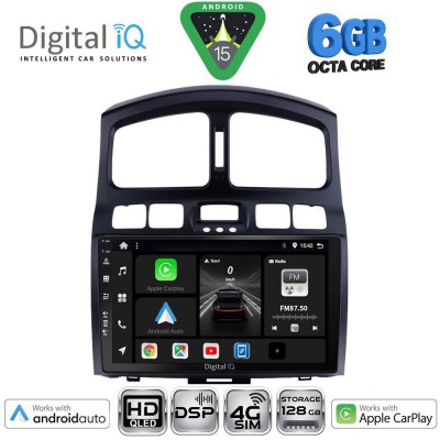DIGITAL IQ BXF 17236_CPAA (9inc) MULTIMEDIA TABLET for HYUNDAI SANTA FE  mod. 2003-2006