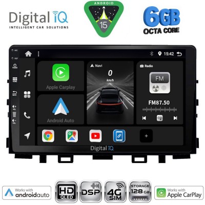 DIGITAL IQ BXF 17316_CPAA (9inc) MULTIMEDIA TABLET for KIA RIO mod. 2018-2026 – STONIC mod. 2017-2026