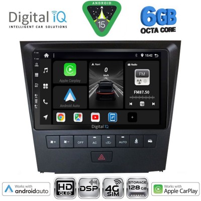 DIGITAL IQ BXF 17341_CPAA (9inc) MULTIMEDIA TABLET for LEXUS GS mod. 2004-2011