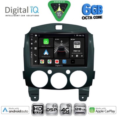 DIGITAL IQ BXF 17361_CPAA (9inc) MULTIMEDIA TABLET for MAZDA 2  mod. 2007-2014