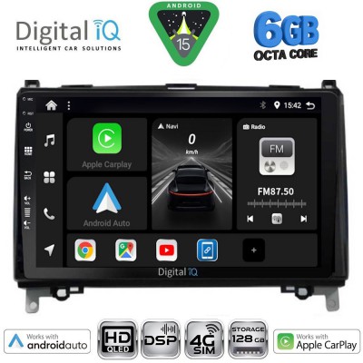 DIGITAL IQ BXF 17400_CPAA (9inc) MULTIMEDIA TABLET for MERCEDES A – B -SPRINTER – VITO mod. 2007-2019