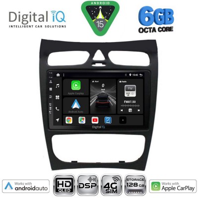DIGITAL IQ BXF 17406_CPAA (9inc) MULTIMEDIA TABLET for MERCEDES CLK (W209) mod. 2000-2004