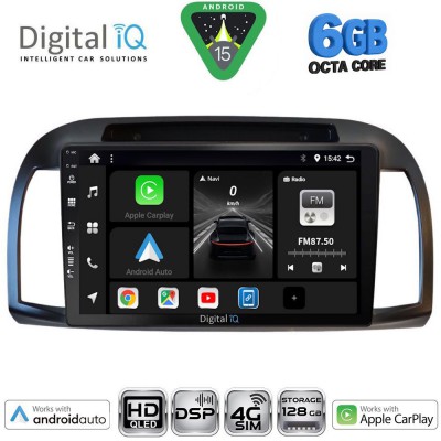 DIGITAL IQ BXF 17457BL_CPAA (9inc) MULTIMEDIA TABLET for NISSAN MICRA K12 mod. 2002-2010 (BLACK)