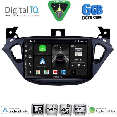 DIGITAL IQ BXF 17486_CPAA (9inc) MULTIMEDIA TABLET for OPEL ADAM - CORSA E mod. 2014-2019