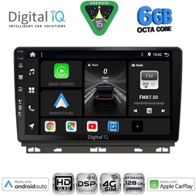 DIGITAL IQ BXF 17546_CPAA (9inc) MULTIMEDIA TABLET for RENAULT CLIO - CAPTUR mod. 2019-2026