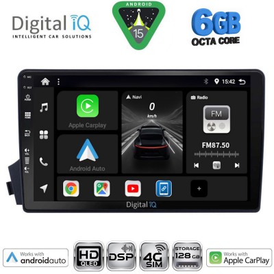 DIGITAL IQ BXF 17650_CPAA (9inc) MULTIMEDIA TABLET for SSANGYONG ACTYON - KYRON mod. 2006-2015