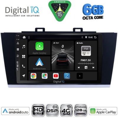 DIGITAL IQ BXF 17668_CPAA (9inc) MULTIMEDIA TABLET for SUBARU LEGACY - OUTBACK mod. 2014-2019