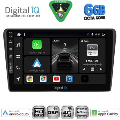 DIGITAL IQ BXF 17704BL_CPAA (9inc) MULTIMEDIA TABLET for TOYOTA AVENSIS (T25) mod. 2003-2009 (BLACK)
