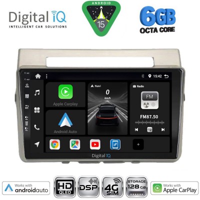 DIGITAL IQ BXF 17711B_CPAA (9inc) MULTIMEDIA TABLET for TOYOTA COROLLA VERSO mod. 2004-2009