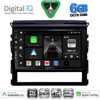 DIGITAL IQ BXF 17725_CPAA (9inc) MULTIMEDIA TABLET for TOYOTA LANDCRUISER mod. 2016-2019