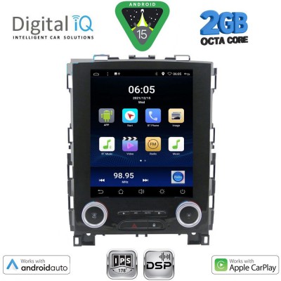 DIGITAL IQ BXF 5998_CPAA TESLA STYLE  for RENAULT KOLEOS - MEGANE 4 mod. 2016-2025
