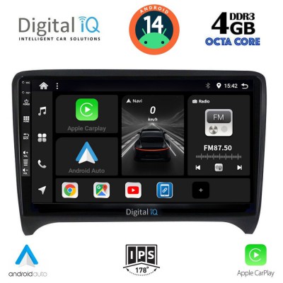 DIGITAL IQ BXF 6009_CPAA (9inc) MULTIMEDIA TABLET for AUDI TT  mod. 2007-2015