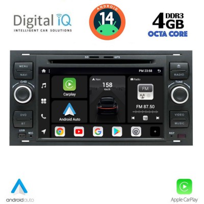 DIGITAL IQ BXF 602_CPAA (7'' DECK) MULTIMEDIA SYSTEM for FORD mod. 2004-2008
