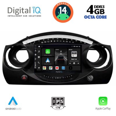 DIGITAL IQ BXF 6063_CPAA (9inc) MULTIMEDIA TABLET for MINI COOPER (R50-R52-R53) mod. 2000-2006