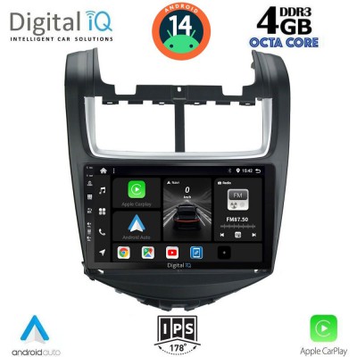 DIGITAL IQ BXF 6075_CPAA (9inc) MULTIMEDIA TABLET for CHEVROLET AVEO mod. 2014-2017