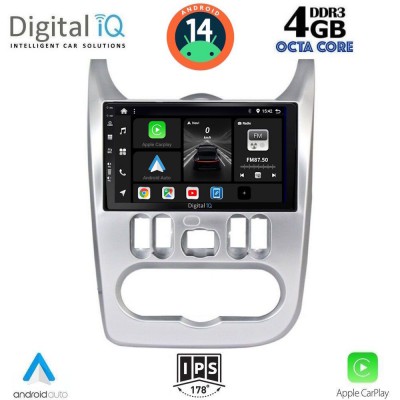 DIGITAL IQ BXF 6101_CPAA (9inc) MULTIMEDIA TABLET for DACIA DUSTER – LOGAN – SANDERO mod. 2006-2012