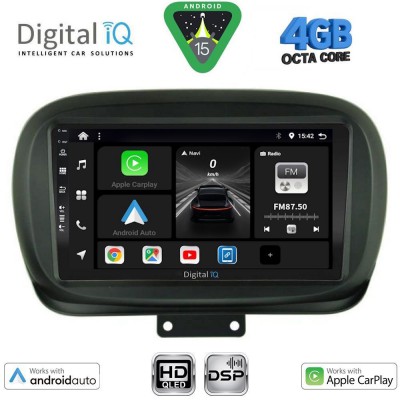 DIGITAL IQ BXF 16134_CPAA (9inc) MULTIMEDIA TABLET for FIAT 500Χ mod. 2014-2024