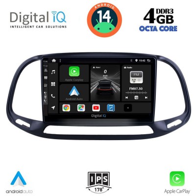 DIGITAL IQ BXF 6138_CPAA (9inc) MULTIMEDIA TABLET for FIAT DOBLO – OPEL COMBO mod. 2015-2018