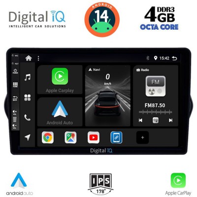 DIGITAL IQ BXF 6148_CPAA (9inc) MULTIMEDIA TABLET for FIAT TIPO mod. 2015-2023
